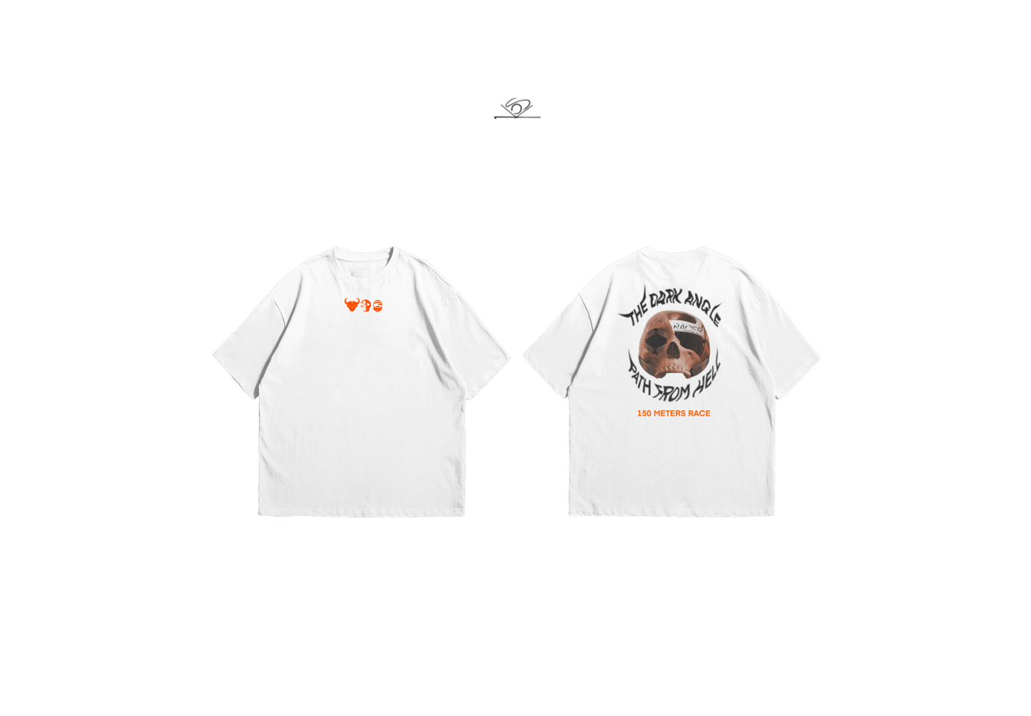 Buff Race Over Size Tee