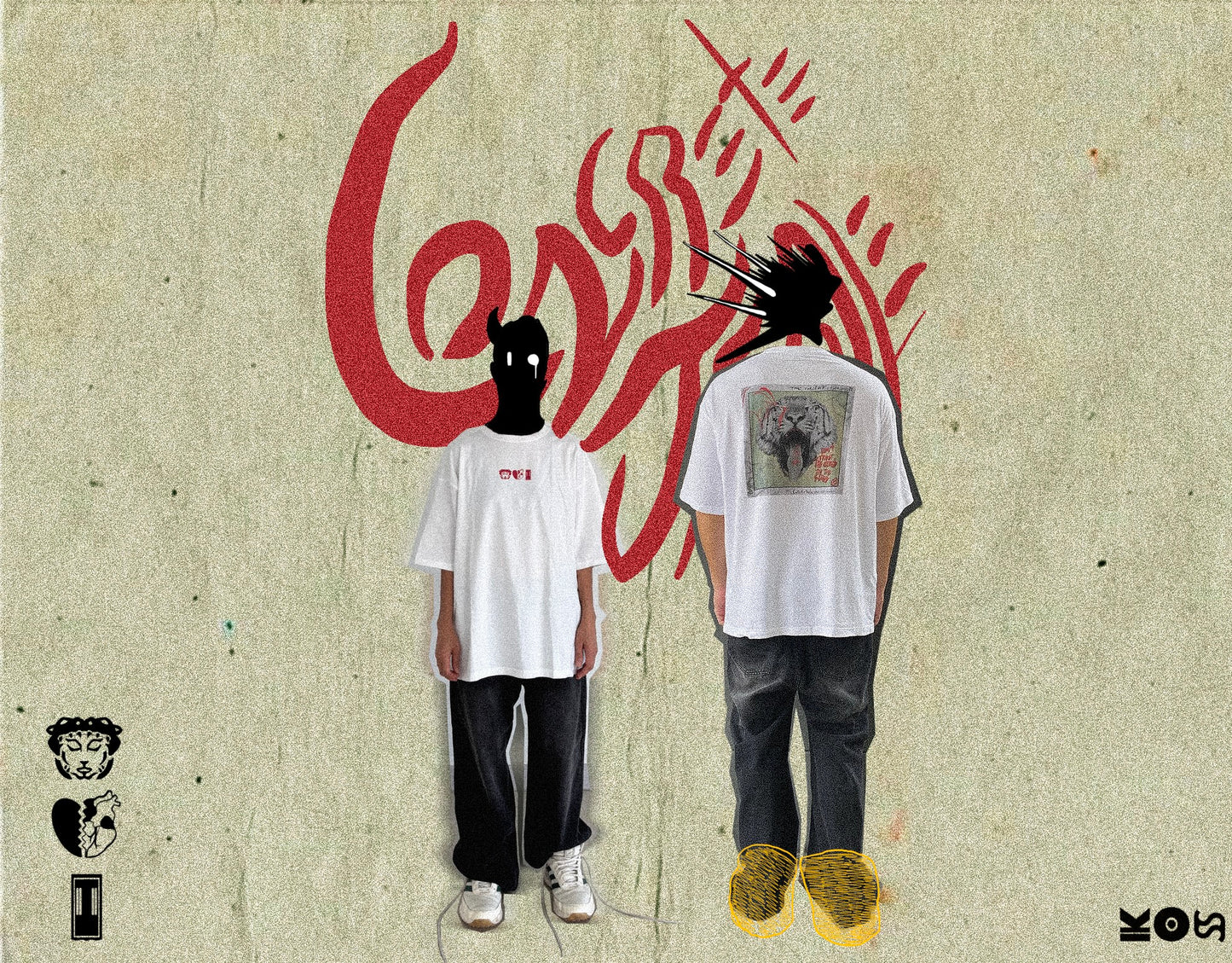Concrete Jungle Oversize tee (The Sorcerers)