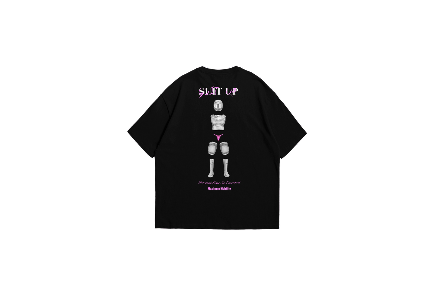Suit Up Over Size Tee